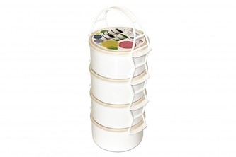 Jídlonosič 4x1 l plast