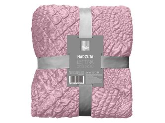 PŘEHOZ LETTINA 220X240CM RŮŽOVÝ