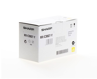Sharp originální toner MX-C30GTY, yellow, 6000str., Sharp MX-C250FE/C300WE