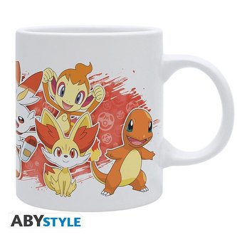 Pokémon keramický hrnek 320 ml - Ohniví Pokémoni