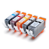Canon CLI-521 Bk, C, M, Y + PGI-520 Bk multipack kompatibilný cartridge