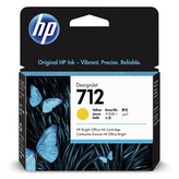 HP originální ink 3ED69A, HP 712, yellow, 29ml, HP