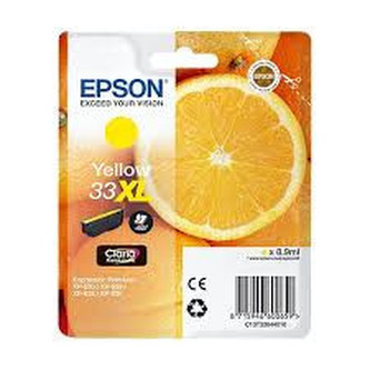 Epson T33644012, T33XL žlutá (yellow) originální cartridge