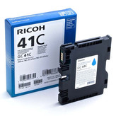Ricoh originální gelová nápl? 405762, cyan, 2200str., GC41HC, Ricoh AFICIO SG 2110N, 3110DN, 3110DNW