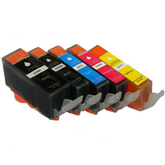 Canon CLI-526 Bk, C, M, Y + PGI-525 Bk multipack kompatibilný cartridge