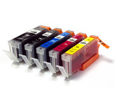 Canon CLI-551 Bk, C, M, Y + PGI-550 Bk multipack kompatibilný cartridge