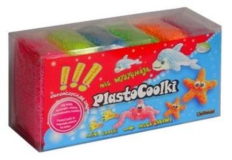 PlastoCoolki neon 6 sztuk ABINO