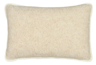 Evropské merino polštář béžový 450g/m2 - polštář béžový - 40x60 cm