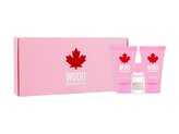Dsquared2 Wood toaletní voda 5 ml + sprchový gel 25 ml + tělové mléko 25 ml
