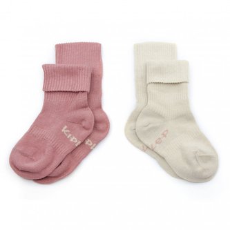 Dětské ponožky Stay-on-Socks 12-18m 2páry Dusty Clay