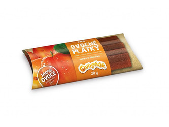 Ovocňák Ovocné plátky jablko - meruňka 20 g