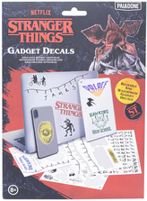 Set 4 listov samolepiek na elektroniku: Stranger Things (17 x 23 cm)