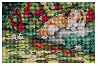 Diamentowa mozaika - Młodzi łowcy 20x30cm