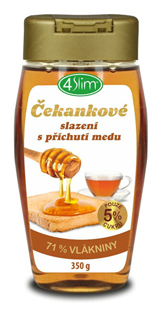 4Slim Čakankové sladenie s príchuťou medu 350 g