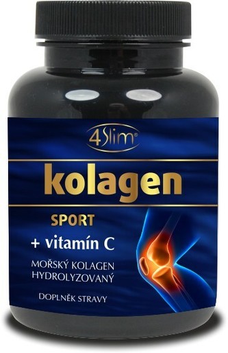 4Slim Kolagén + vitamín C, 90 kapsúl