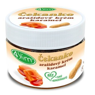 4Slim Čekanko arašídový krém slaný karamel 250 g