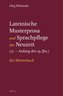 Lateinische Musterprosa Und Sprachpflege Der Neuzeit (17. - Anfang Des 19. Jhs.): Ein Wörterbuch