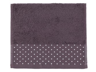 RUČNÍK KROPKI LUX  70X140 SVĚTLE RŮŽOVÝ