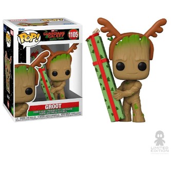 Funko POP! #1105 Marvel: Guardians of the Galaxy - Groot (Holiday Special)