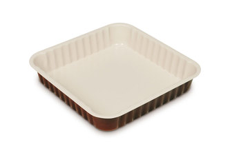 Forma na koláč 24x24x4,5 cm Chocoforme s nepřilnavým povrche