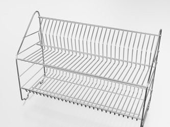 ODKAPÁVAČ NA NÁDOBÍ DVOJITÝ 60 STŘÍBRNÝ S PODNOSEM MET