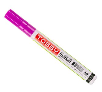 Mareker olejowy olejny amarantowy