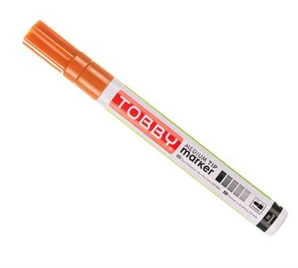 Mareker olejowy olejny brązowy