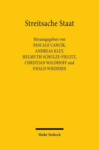 Streitsache Staat