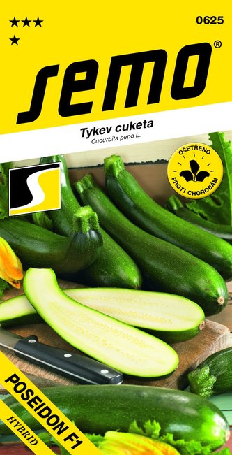 Tekvica cuketa - Poseidon F1 mierne sieťovaná 1,5g