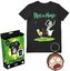 Pánské tričko s přívěskem Rick & Morty: Portal (XL) černá bavlna