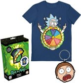 Pánské tričko s přívěskem Rick & Morty: Two Crows (M) modrá bavlna