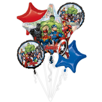 Avengers Marvel balónky sada 5 ks Amscan