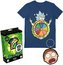 Pánské tričko s přívěskem Rick & Morty: Two Crows (L) modrá bavlna
