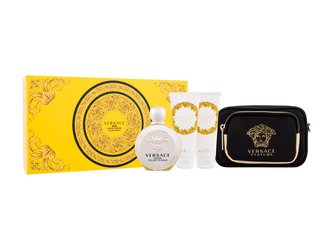Versace Eros Pour Femme parfémovaná voda 100 ml + tělové mléko 100 ml + sprchový gel 100 ml + kosmetičká taška