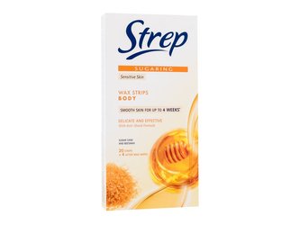 Strep Sugaring Depilační přípravek Wax Strips Body Delicate And Effective 20 ks Sensitive Skin pro ženy