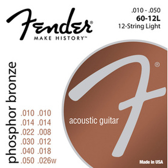 Struny FENDER 60-12L (073-0060-423)