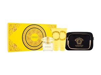 Versace Yellow Diamond toaletní voda 90 ml + tělové mléko 100 ml + sprchový gel 100 ml + kabelka
