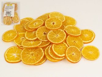 Sáček s pomerančovými plátky, dekorace, 5-9 cm, 250g, 0/16