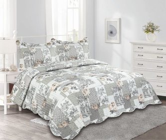 Přehoz na jednolůžko + 1 polštář, 0/6