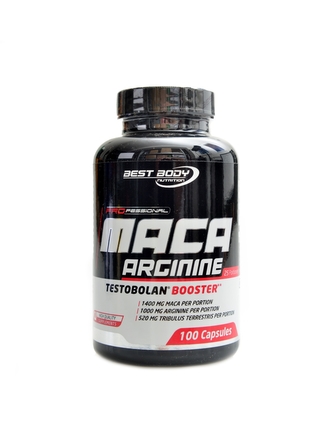 Best Body nutrition - Professional Maca Arginine testobolan booster 100 kapslí Best Body nutrition - Professional Maca Arginine testobolan booster 100 kapslí