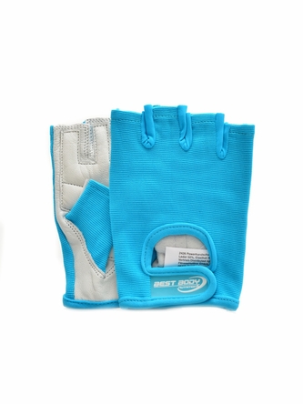 Best Body nutrition - Fitness rukavice Power tyrkysové - velikost M
