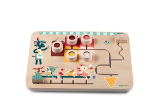 Lilliputiens - dřevěný panel - zmrzlinový labyrint