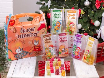 LIPOO VÁNOČNÍ BOX ČAJOVÝCH MEDVÍDKŮ LIPOO VÁNOČNÍ BOX ČAJOVÝCH MEDVÍDKŮ