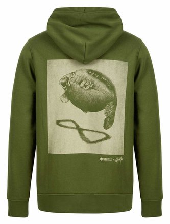 NAVITAS: Mikina Stannart Shadow Hoody Green Velikost 3XL