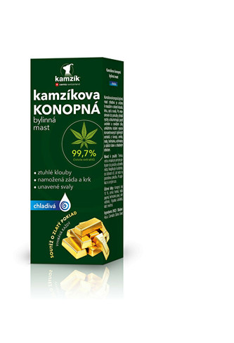 Cemio Kamzíkova konopná mast chladivá 200 ml edice 2022