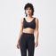 Sportovní podprsenka Free Cut Mid-Support Black - Squat Wolf - Velikost: S