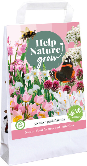 Taška - Mix pro hmyz – Pink Friends (50 cibulí)