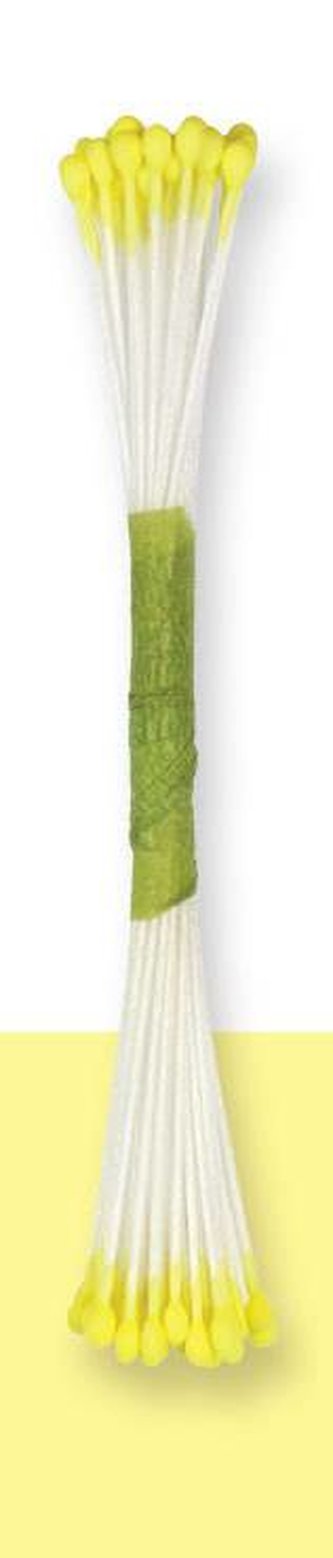 Pestíky citrónově žluté 50 ks - PME