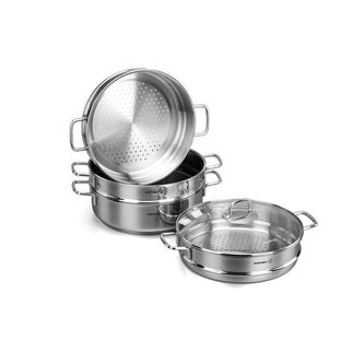 Nerezový naparovací hrniec 28cm set - Korkmaz