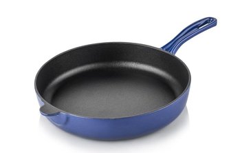 Litinová pánev 20cm modrá - Silver